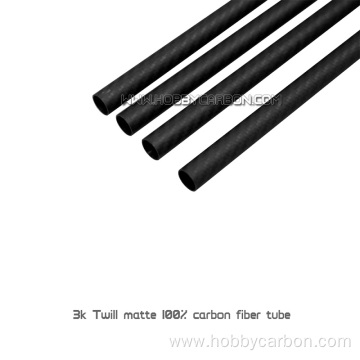 round square carbon fiber rectangular tube pipe